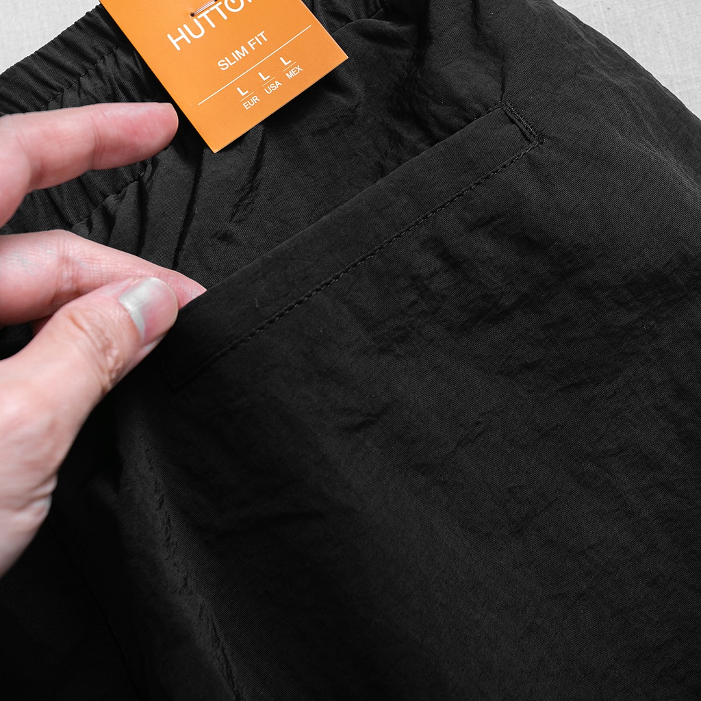 Quần Short Nam Hutton, Quần lửng Nam Túi lưới Chất liệu gió Thoáng Mát