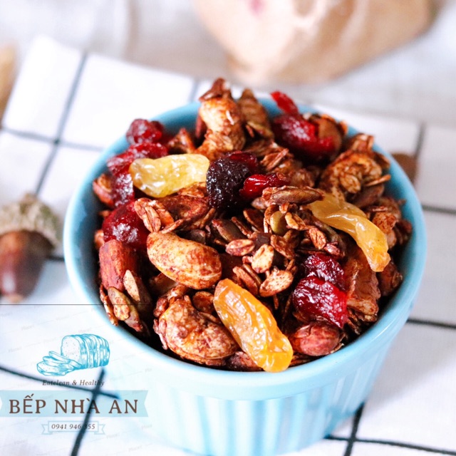 Granola ăn kiêng vị chocolate 500g