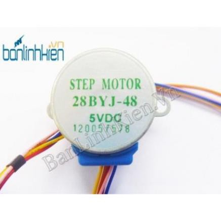 [TP] [Giá sốc] Động Cơ Bước 5V STEP MOTOR 28BYJ-48 5VDC HD