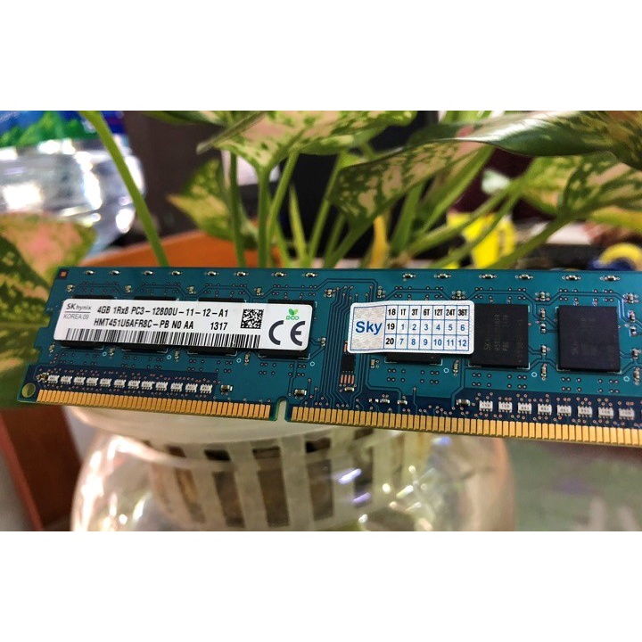 Ram PC Hynix 4GB 1600MHz PC3-12800U 1.5V Chính Hãng - Bảo Hành 36 tháng