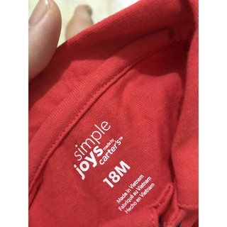body đùi xuất dư hãng carter's cho bé