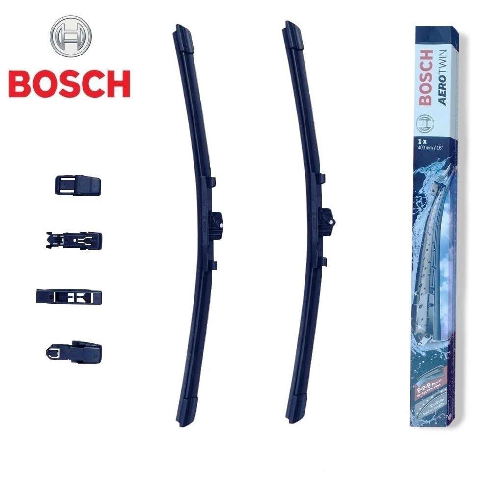 Gạt mưa ô tô Bosch AeroTwin Plus 4 loại lẫy lắp cho các dòng xe Ford, Mercedes,...