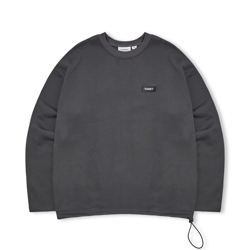 ÁO SWEATER FUNKY XÁM CHÌ TAG CAO SU