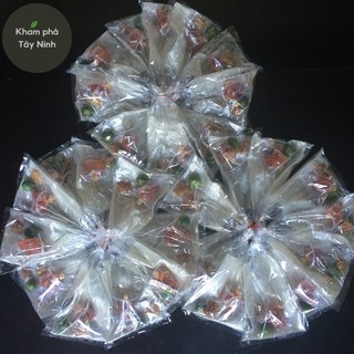 💐30 bịch bánh tráng tắc sa tế chánh gốc Trảng Bàng, Tây Ninh - càng ăn càng mê [shop Khám phá Tây Ninh]