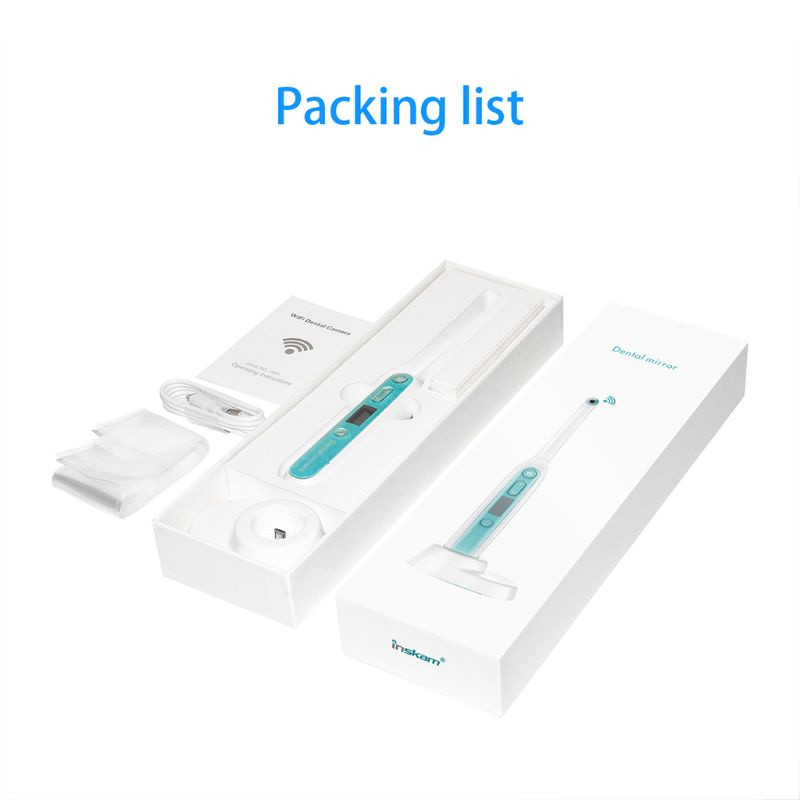 Đầu Nội Soi Răng Có Pin Chăm Sóc Răng Miệng Kích Thước Nhỏ Gọn