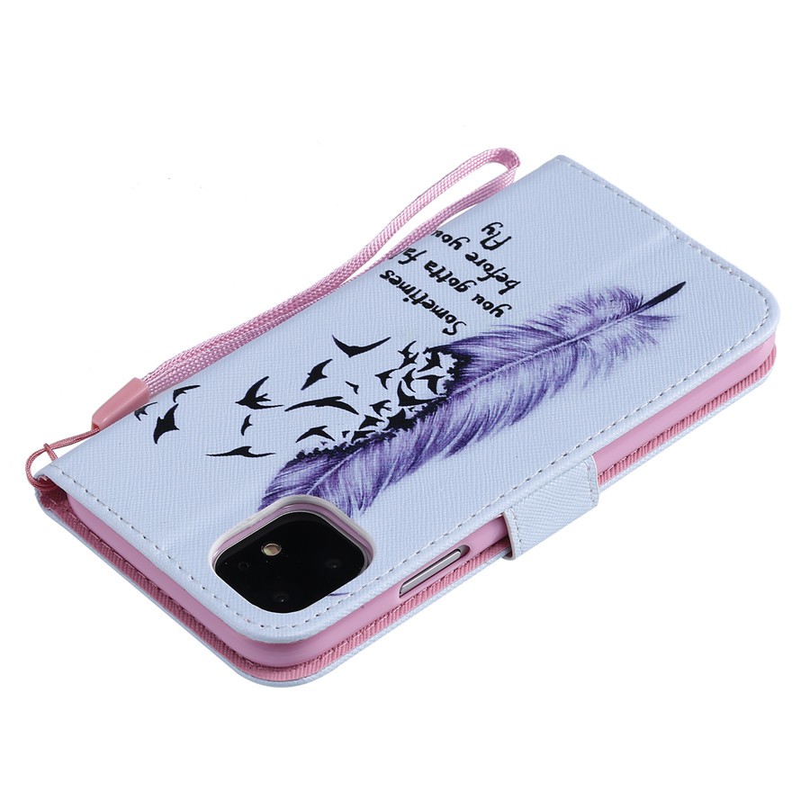 Bao da điện thoại tô vẽ hoa văn cho Apple Iphone 11/11 Pro/11 Pro Max | BigBuy360 - bigbuy360.vn