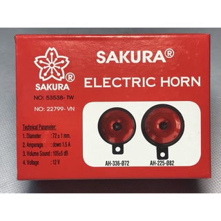 Kèn xe máy Sakura chất lượng cao