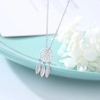 Dây chuyền dreamcatcher bạc chuẩn