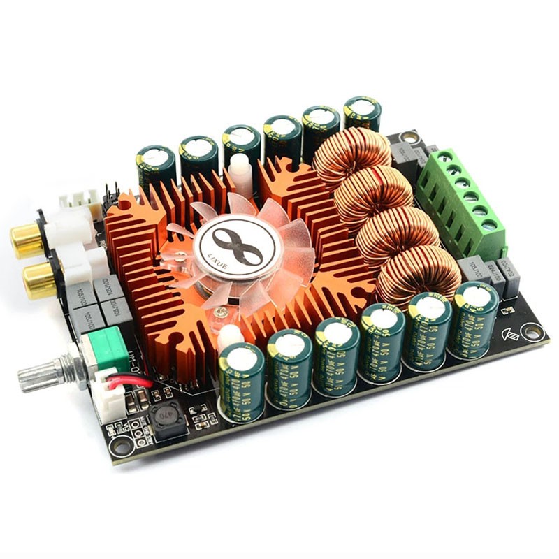1 Bảng Mạch Khuếch Đại Âm Thanh Kỹ Thuật Số Công Suất Cao Btl220W DC 12V-36V Tda7498E 2.0 2 * 160W