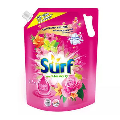 Túi nước giặt Surf 3.5kg Xanh Sương Mai/ Hồng Dịu Kỳ