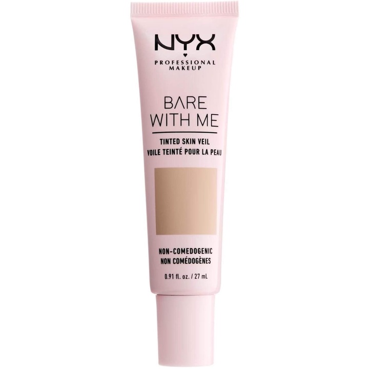 KEM NỀN ĐA NĂNG NYX BARE WITH ME TINTED SKIN VEIL 27ML - 11747
