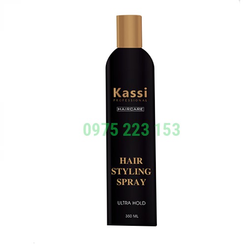 Keo tạo kiểu tóc Kassi Professional Hair Care Loại Mềm 350ml