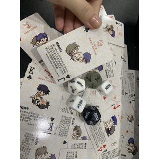 Combo xúc xắc bài tây siêu cute