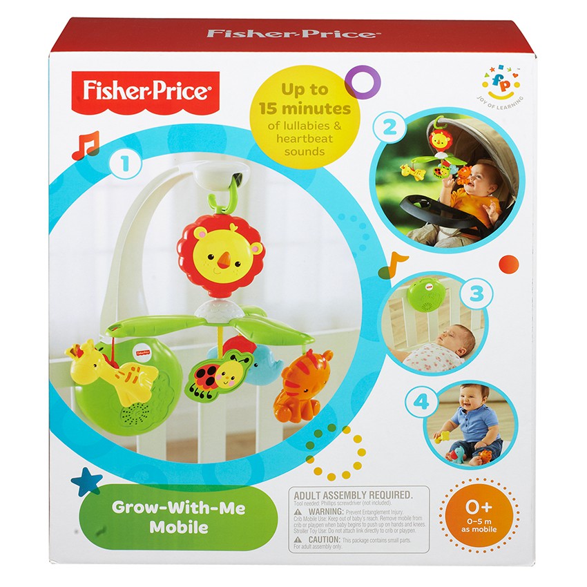 Treo Nôi Vườn Thú 4in1 FISHER PRICE (CHÍNH HÃNG) CHO BÉ (Y6599)