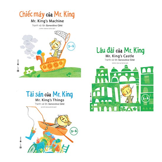Sách - Bộ Mr.King và các bạn