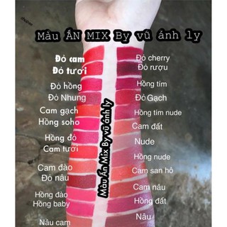[qtmn] -  Màu đỏ rượu làm son HandMade