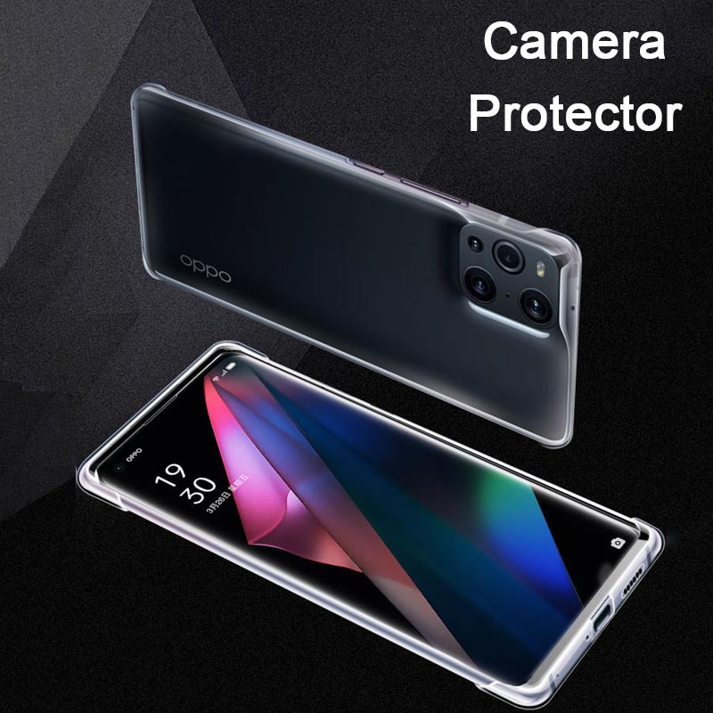 Ốp điện thoại siêu mỏng không viền cho OPPO Find X3/ Pro Lite Neo