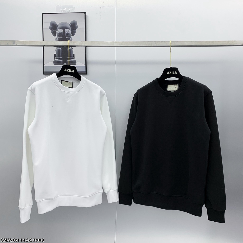 Áo nỉ nam dài tay AZILA Chất liệu nỉ hàn cao cấp Sweater - TD68