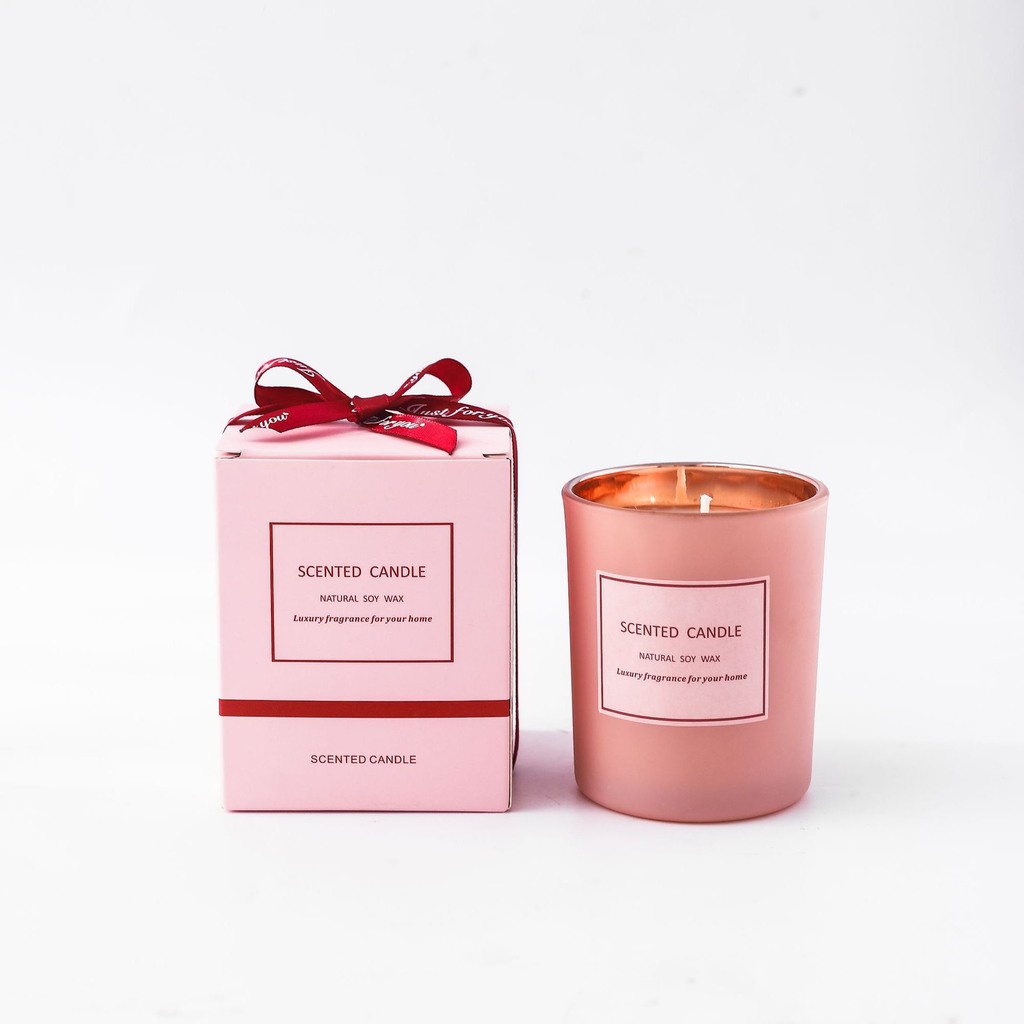 Nến Thơm Phòng SCENTED CANDLE CozyBin Trang Trí Phòng Ngủ Giúp Thư Giãn Nguyên Liệu Thiên Nhiên Cao Cấp NTP02