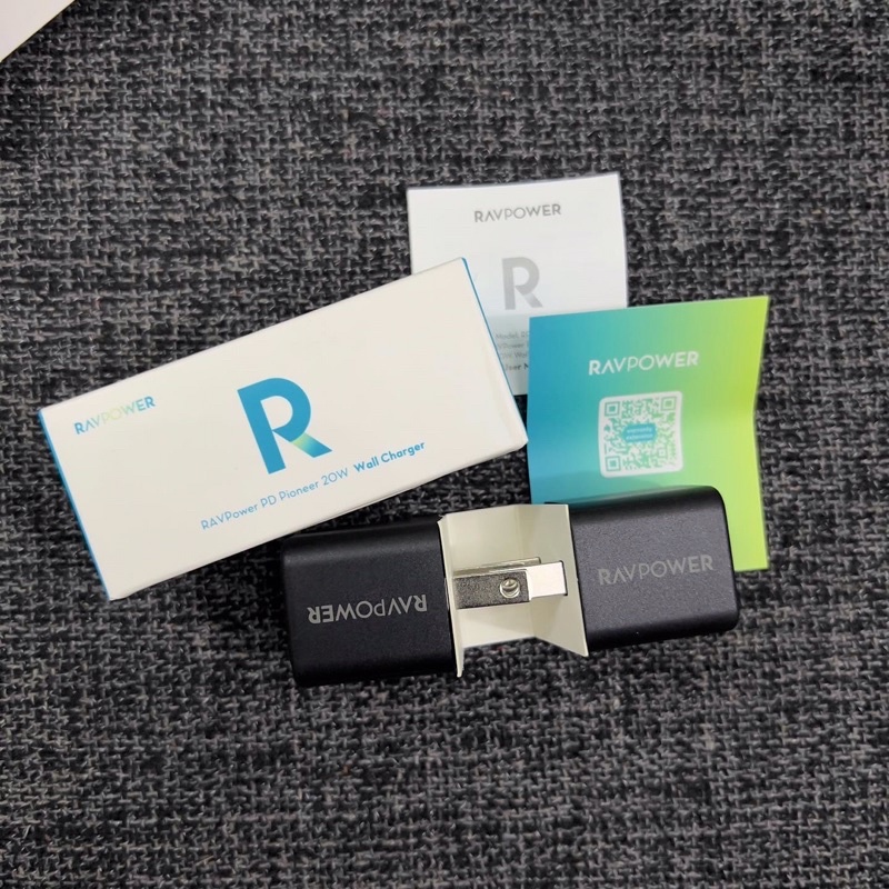 Combo Cóc sạc nhanh 20W Ravpower RP-PC150
