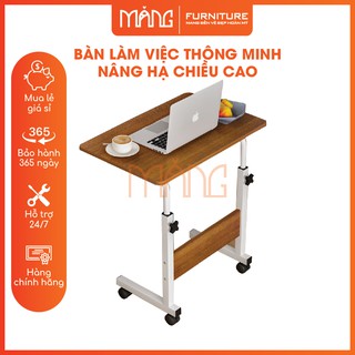 Bàn làm việc chấn rút đa năng tiện dụng , nâng hạ chiều cao , di chuyển bằng bánh xe BLV06