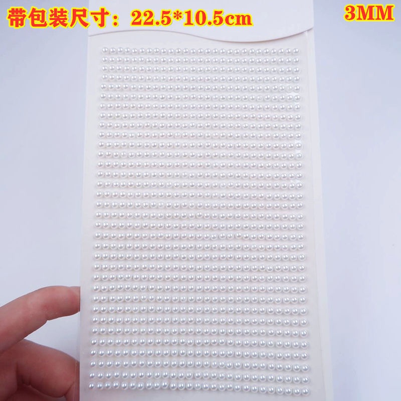 Miếng dán Acrylic hình viên kim cương ngọc trai nhiều màu sắc DIY trang trí DIY 19.my11.10 | BigBuy360 - bigbuy360.vn