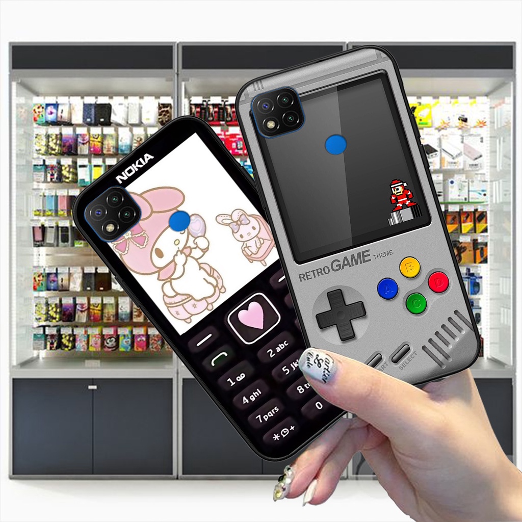 Ốp Xiaomi Redmi 9C / 9T bộ hình điện thoại nokia huyền thoại , BTS , Vpop cute