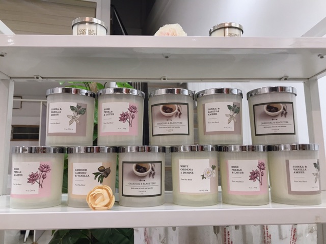 Nến thơm Mỹ Threshold 1 bấc 156gr và 3 bấc 565gr