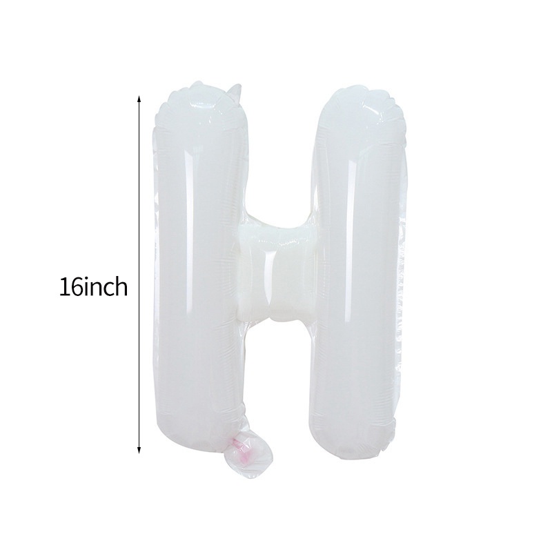 Bong Bóng Nhôm 16 Inch Hình Chữ Cái Từ A Đến Z