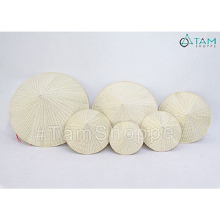 [ĐAN LÁT TỈ MỈ - NHIỀU SIZE] Nón lá trang trí hàng đẹp nhiều cỡ