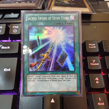 Thẻ bài Yu-Gi-Oh! Sacred Sword of Seven Stars - LTGY-EN066 - Super Rare