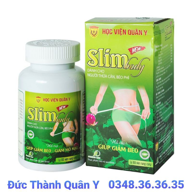 Slimbody New Học viện Quân Y - Giảm Cân An Toàn Tuyệt Đối