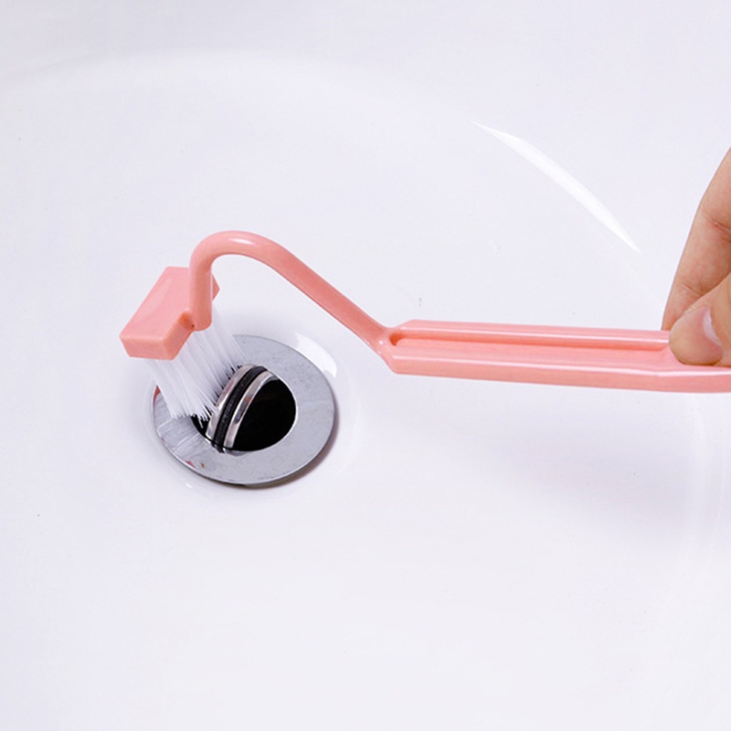 1 Cọ Vệ Sinh Toilet Cán Dài Hình Chữ V