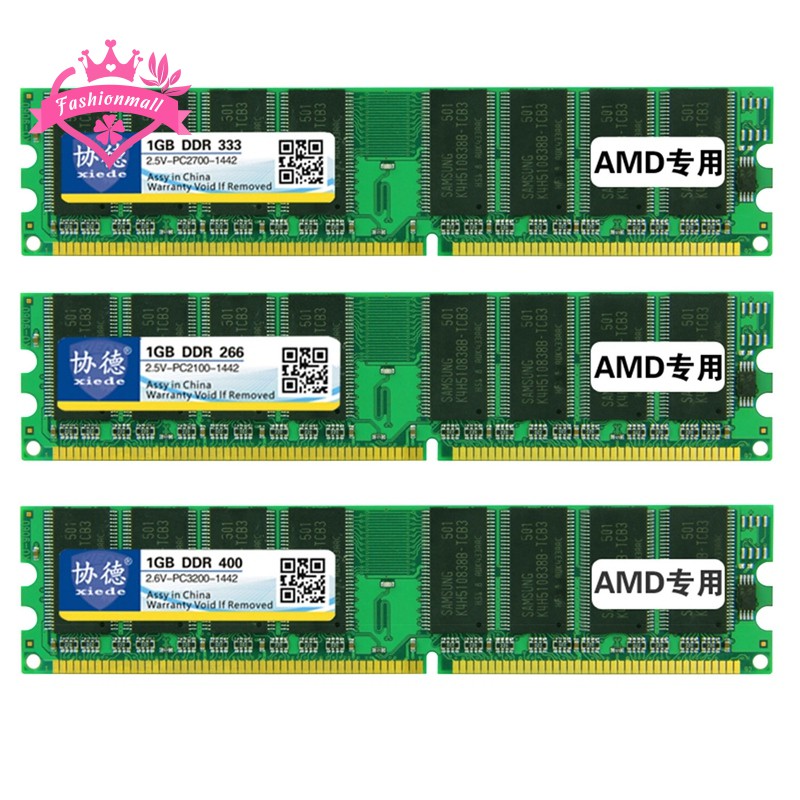 Bộ nhớ RAM máy tính 1GB ddr1 184pin DIMM dùng để bàn