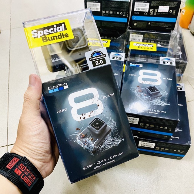 Máy quay GOPRO 8 Special Bundle hàng mới còn nguyên seal bảo hành 12 tháng giá cực rẻ | BigBuy360 - bigbuy360.vn