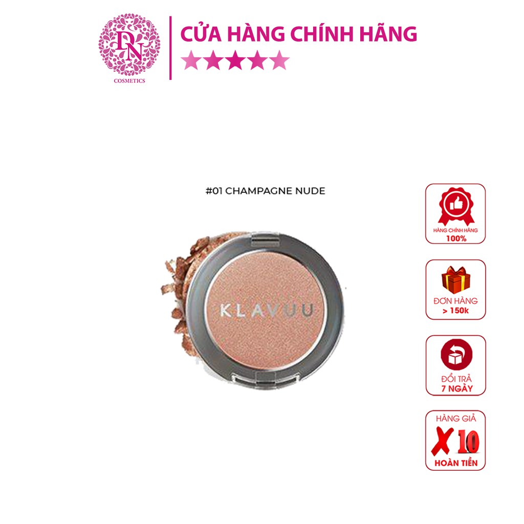 Phấn Má Hồng Klavuu Natural Powder Blusher 5.5g