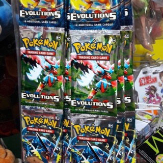 Thẻ bài Pokemon Set 12 gói