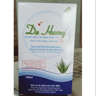 Dung dịch vệ sinh Dạ Hương 100ml muối, thảo dược,Acid Lactic