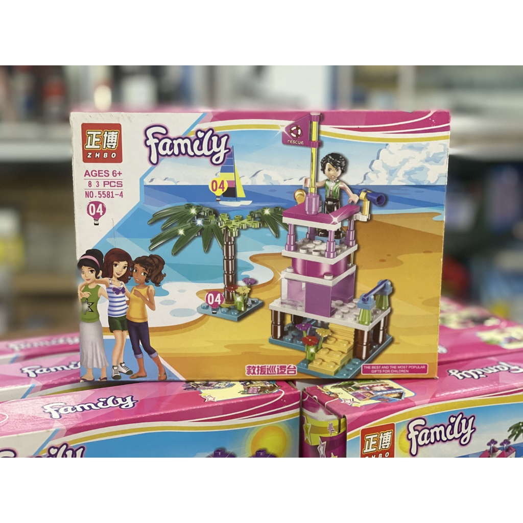 Lego Búp Bê Hồng