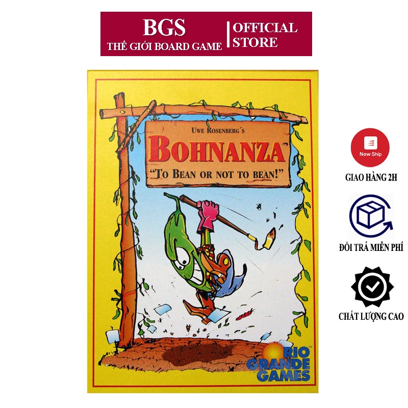 Trò Chơi Bohnanza, Board Game Trồng Đậu Cho Nhóm 2-7 Người Chơi