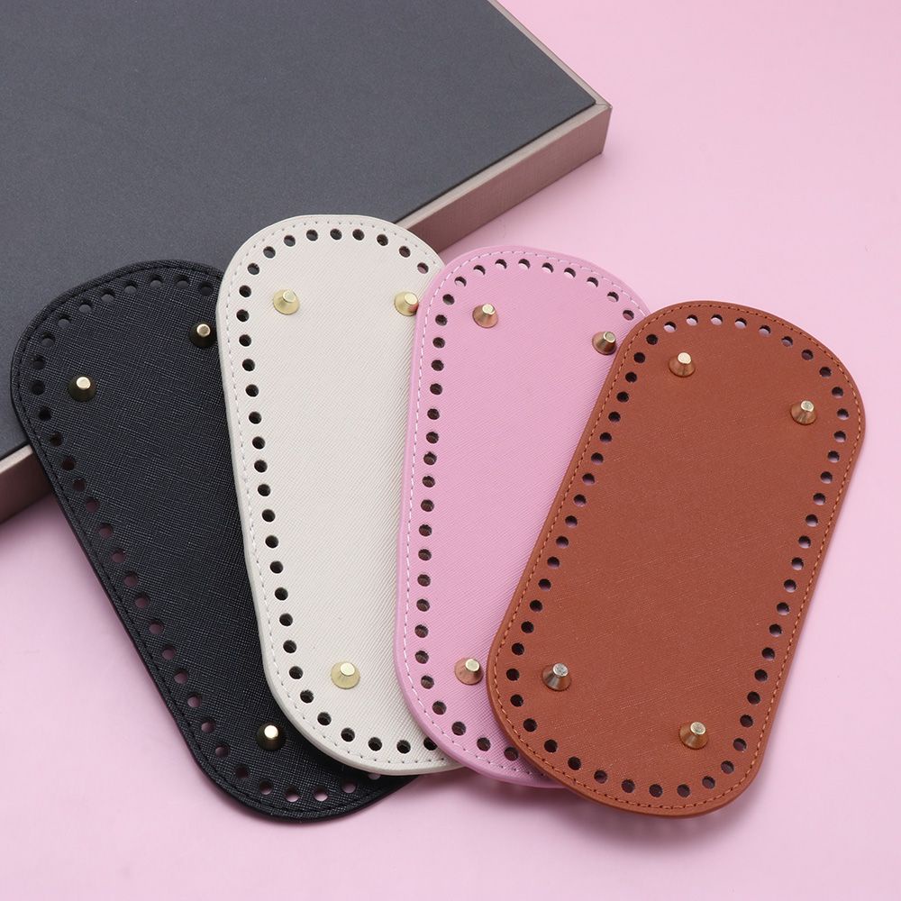 Tấm đáy túi xách dài hình bầu dục da PU 52 lỗ chuyên dụng