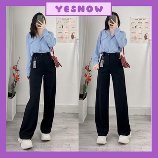 QUẦN ĐEN ỐNG RỘNG DÀI 96CM - QUẦN TÂY ỐNG RỘNG SUÔNG PHONG CÁCH HÀN QUỐC (ảnh thật/sẵn)