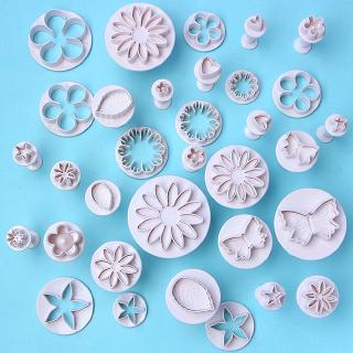 33 Pcs/set Cookie Biscuit Cake Mold Flower Set Baking Accessories