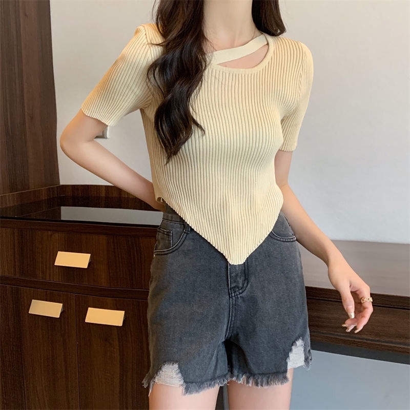 Áo Thun NgắN Tay DáNg Ôm GợI CảM Cho Nữ JL-TX-347