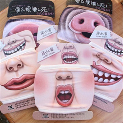 23 mẫu khẩu trang 3d Xdolls chính hãng 100% cotton hình mèo chó hổ báo mặt cười mũi lợn cực độc | BigBuy360 - bigbuy360.vn