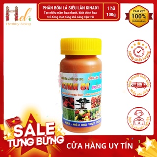 Phân bón lá hỗn hợp Siêu Lân KINA 01 NPK 10-55-10 giúp Kích rễ - Đẻ nhánh - Tạo nhiều hoa - Tăng đậu trái