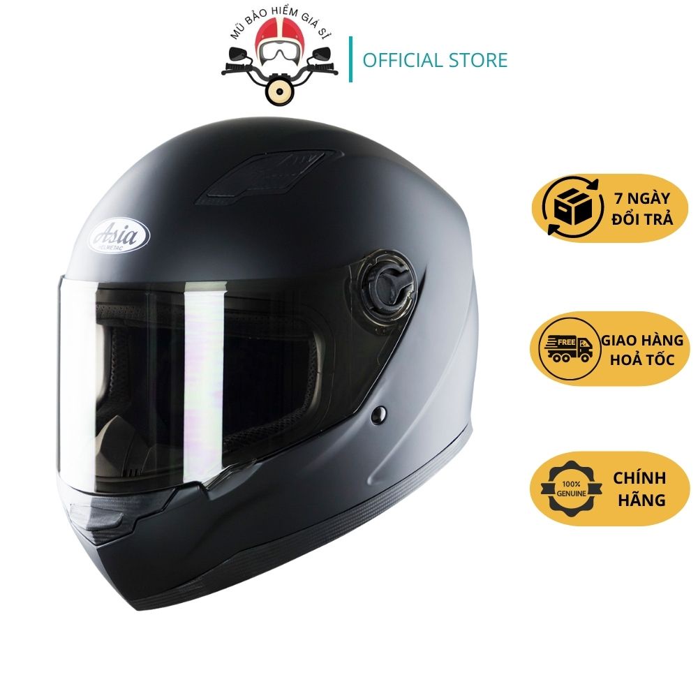 Mũ Bảo Hiểm fullface MT136 ASIA CHÍNH HÃNG