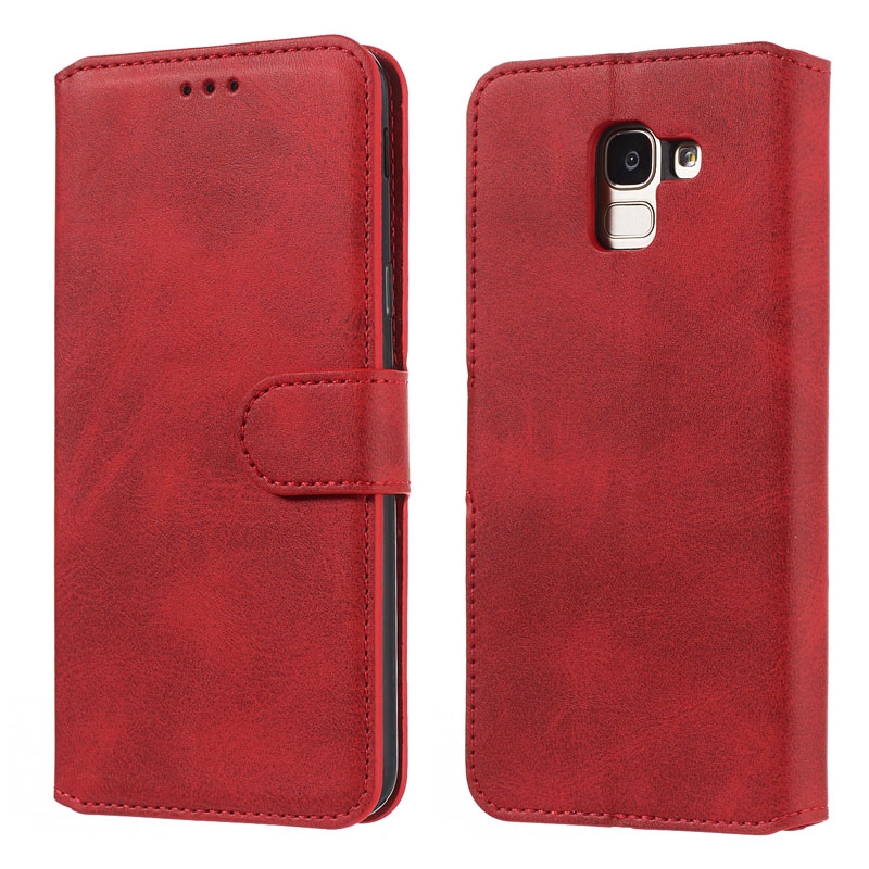 Bao da điện thoại nắp gập dành cho Samsung Galaxy J8 J7 J6 J5 J4 J3 J1 Plus Prime 2016 2018 J510 J710 | BigBuy360 - bigbuy360.vn