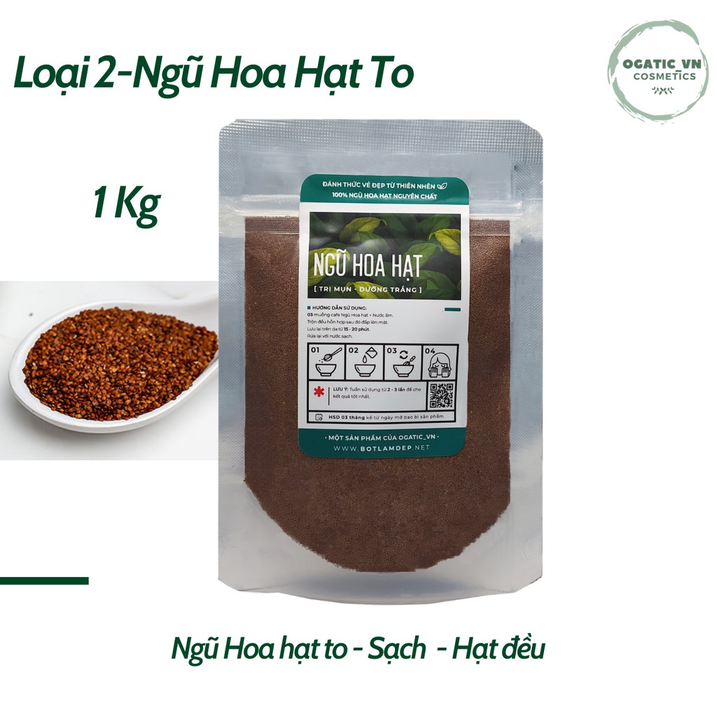 1Kg Ngũ hoa hạt cao cấp loại 1 ( hạt ngũ hoa, hạt đình lịch ) - Handmade | BigBuy360 - bigbuy360.vn