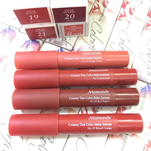 Son Bút Chì Mamonde Creamy Tint Color Balm Intense